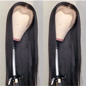 26 inch Black Long Straight Lace Front Wig *NEW*